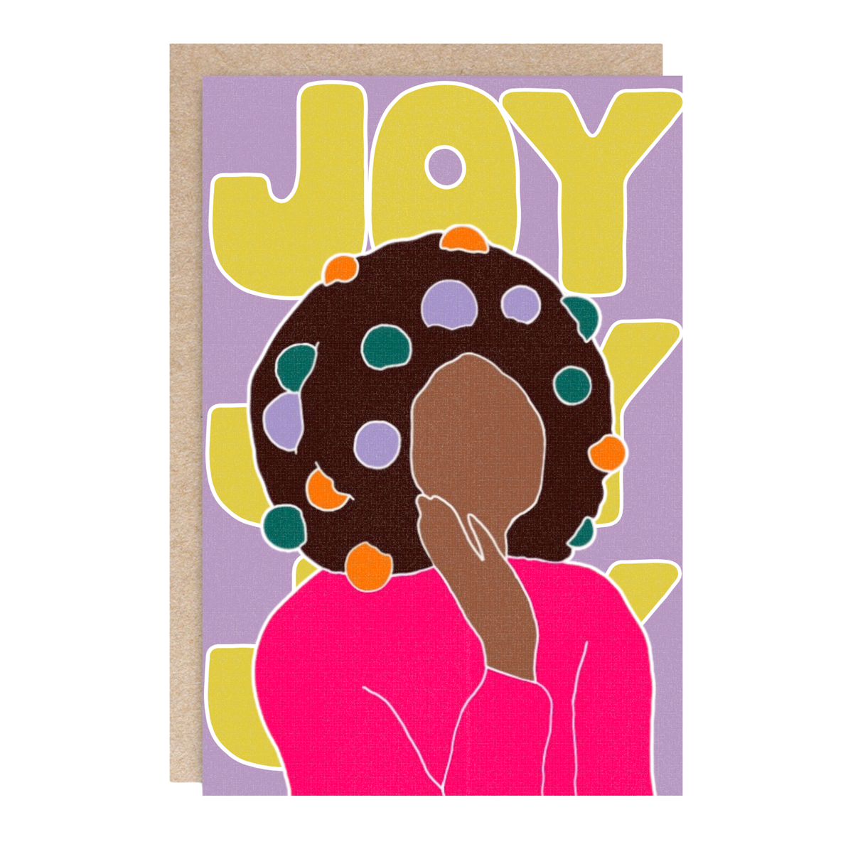 Christmas Greeting Card - Bold Joy