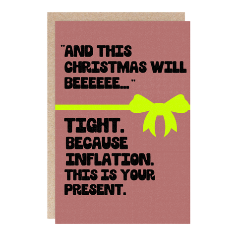 Holiday Greeting Card – This Christmas - Blank Inside, Artist-Designed by Kindred Paper, Wholesale, Retail Stockists