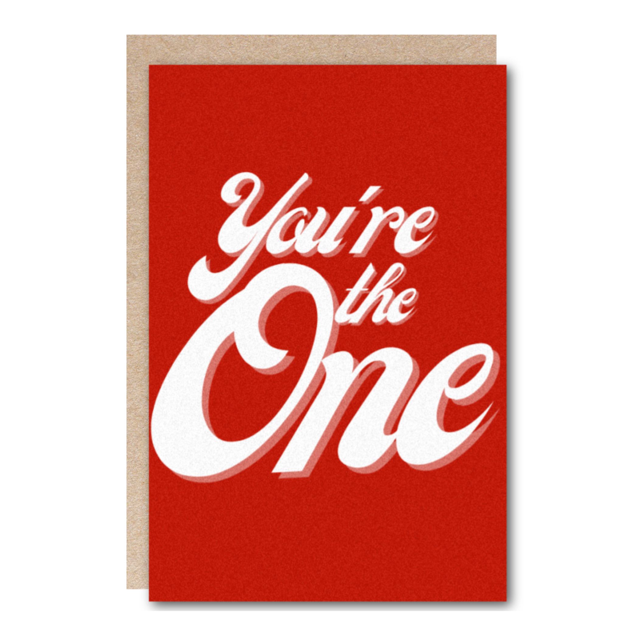 Wholesale-Love-You're The One Greeting Card