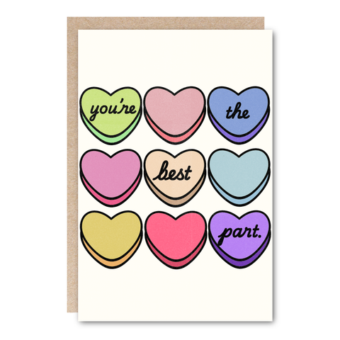 You're The Best Part Love Card