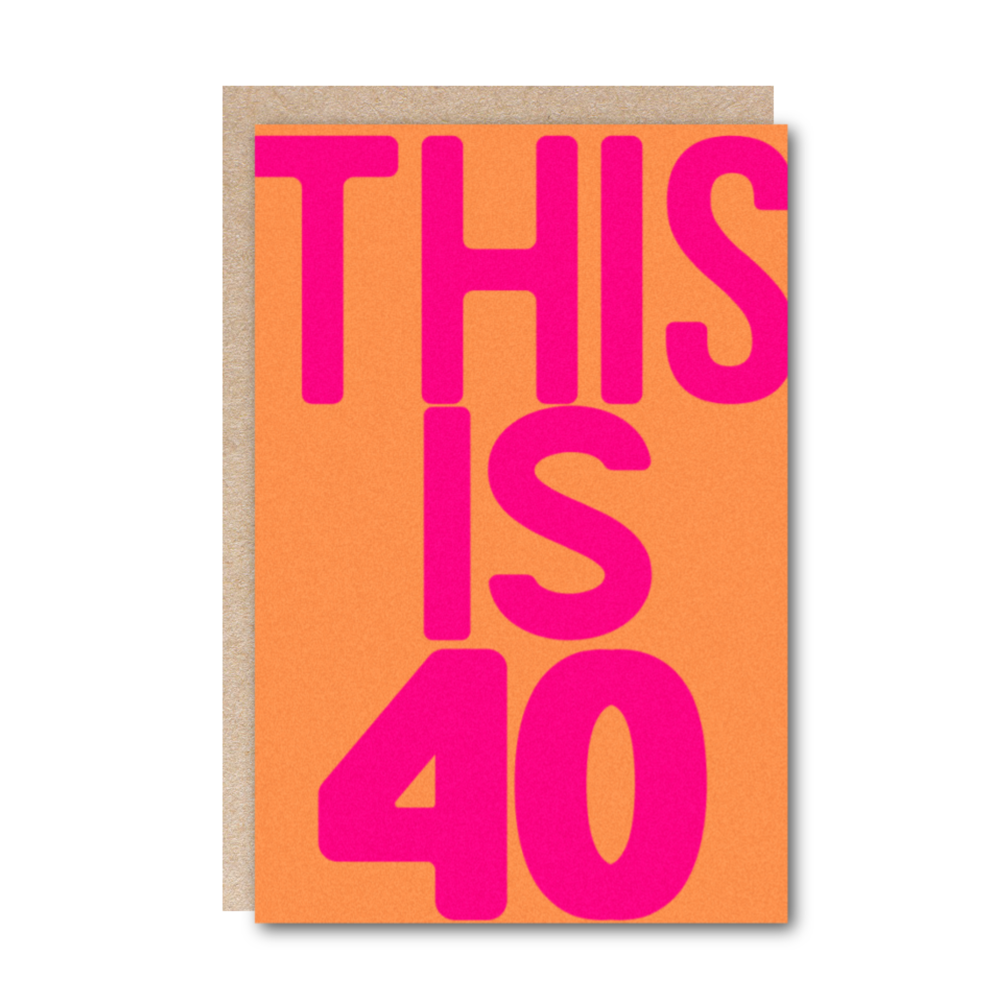 Wholesale-Birthday-This is 40 Birthday Card