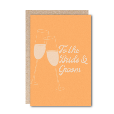 Wholesale-Congratulations-To The Bride and Groom Wedding Card