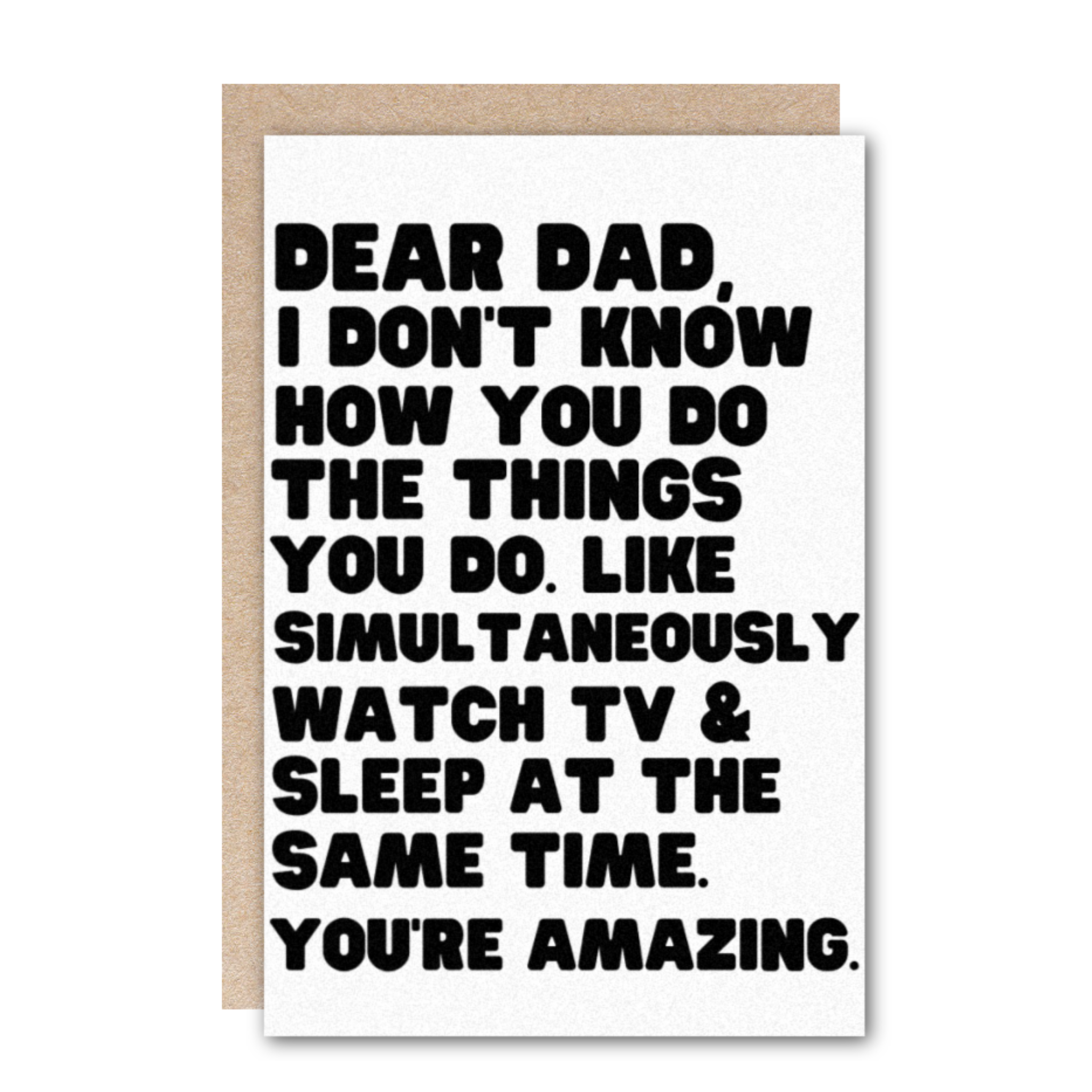 Wholesale-Father's Day-How Do You Do It? Card