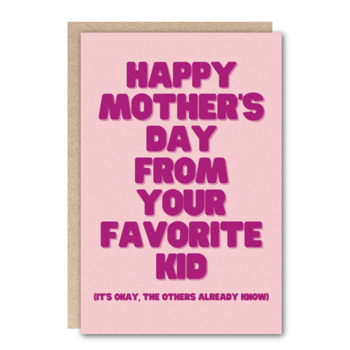 Wholesale-Mother's Day-Mom's Favorite Card