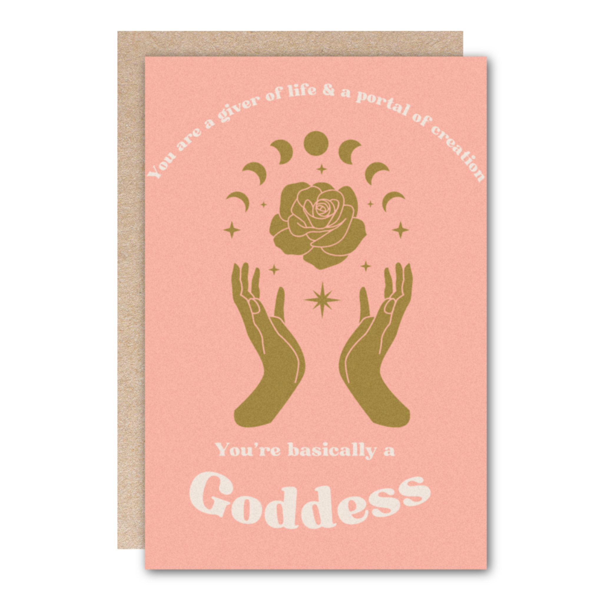 Wholesale-Mother's Day-You're A Goddess Card