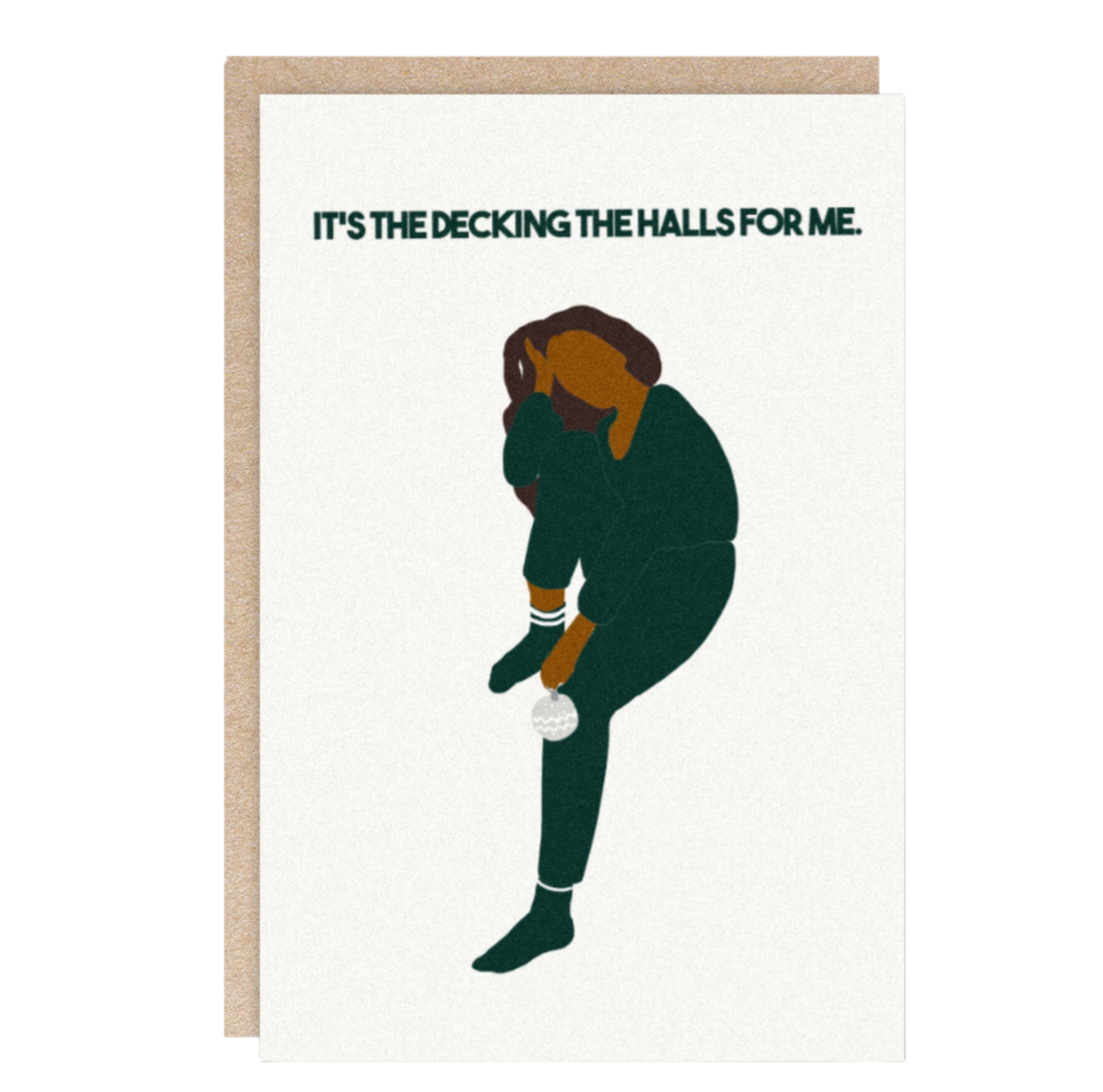 Christmas Greeting Card - Deck the Halls
