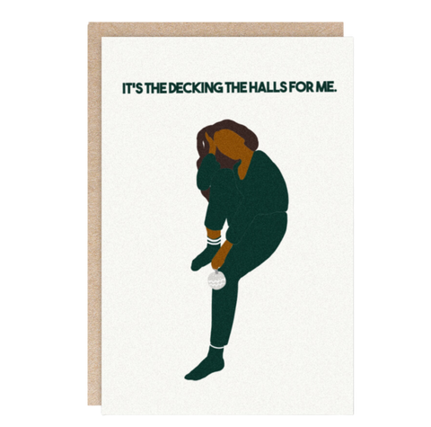 Christmas Greeting Card - Deck the Halls