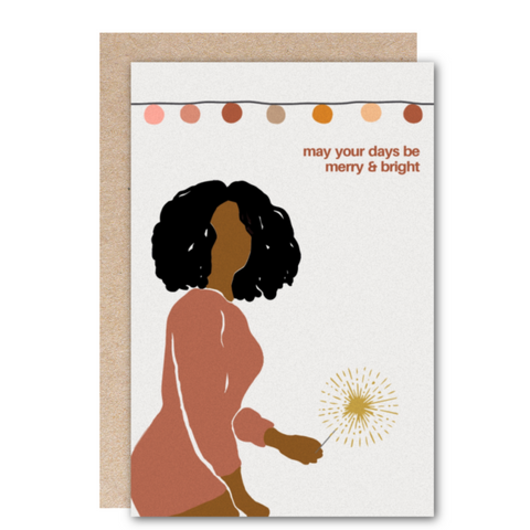 Wholesale-Holiday-Merry & Bright Card