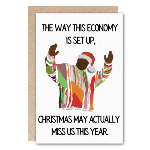 Hip Hop/R&B Christmas Cards Boxed Greeting Card Set