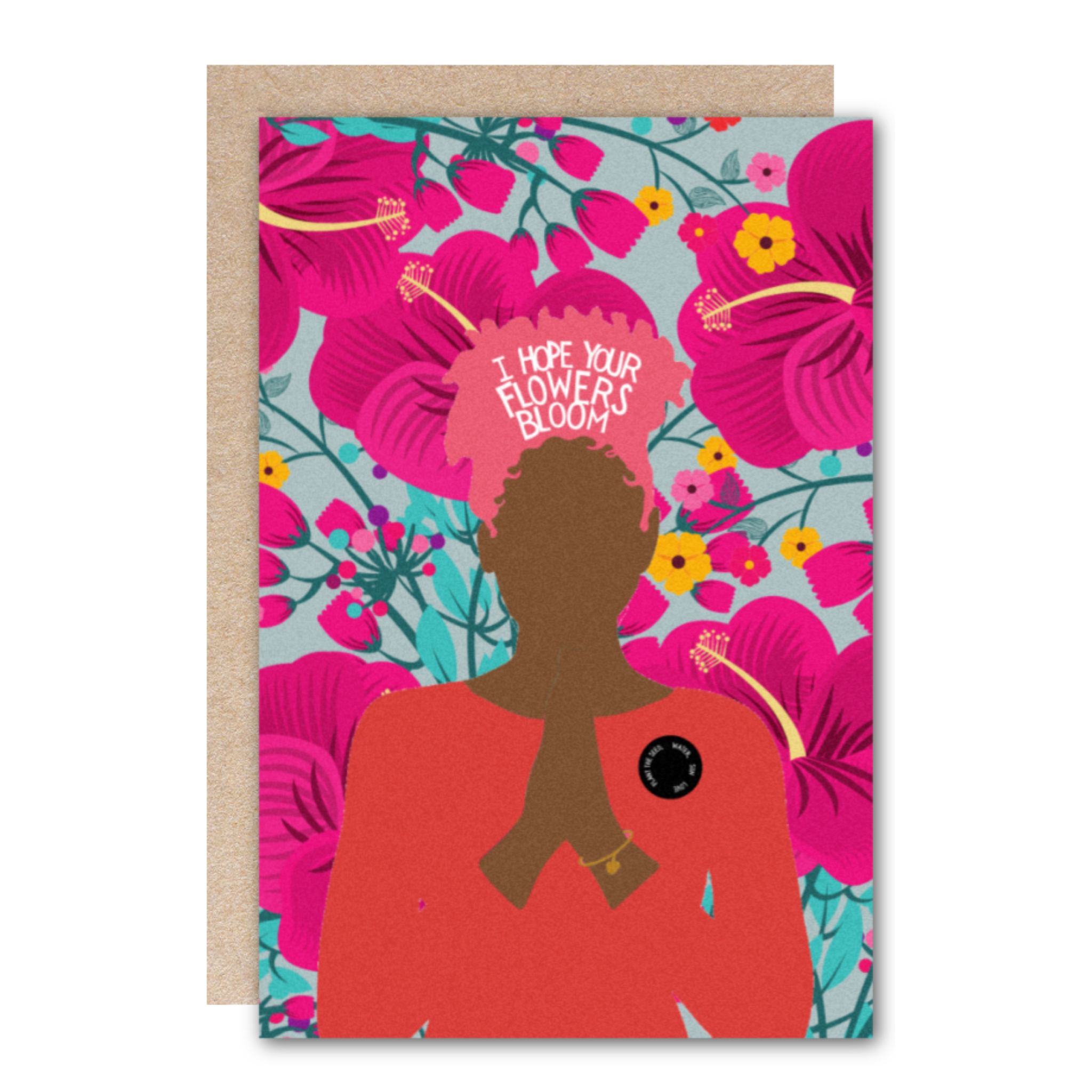 In Bloom Floral Greeting Card