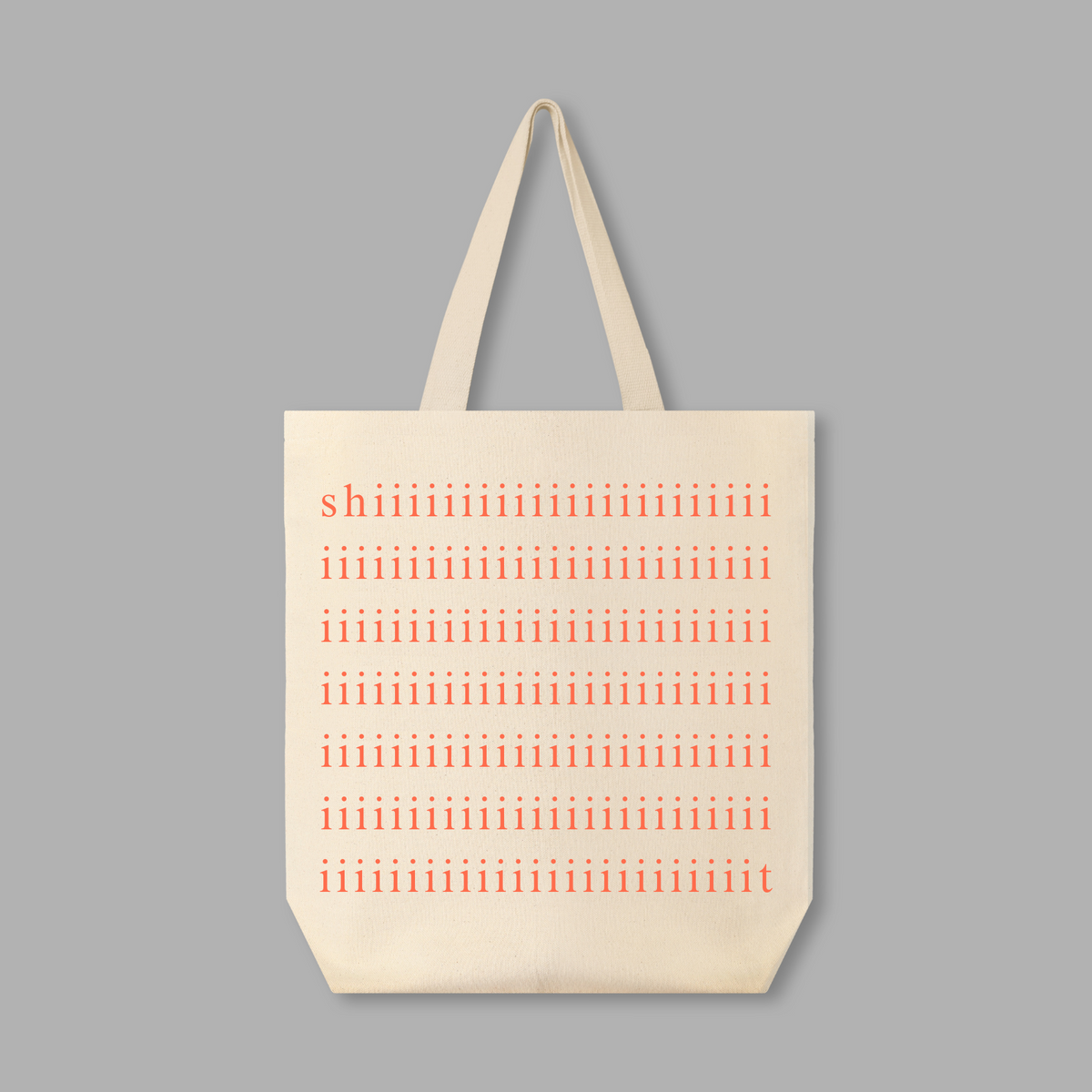 *Pre-Order* Canvas Tote Bag– 100% Cotton, Eco-Friendly - Shiiiiiiiiiiiiiit Market Bag