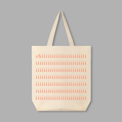 *Pre-Order* Canvas Tote Bag– 100% Cotton, Eco-Friendly - Shiiiiiiiiiiiiiit Market Bag