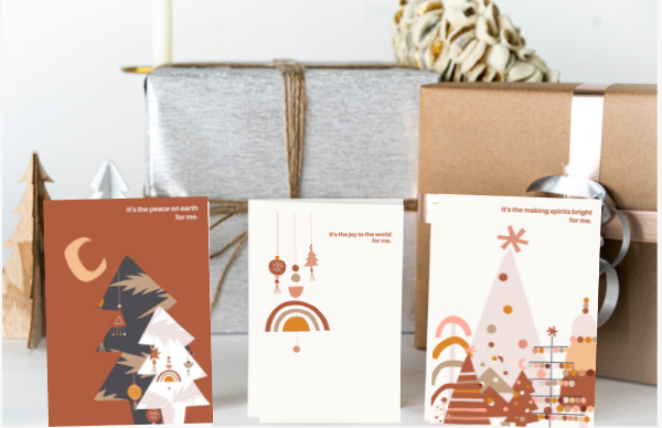 Boho Christmas Cards | Custom Holiday Cards | Kindred