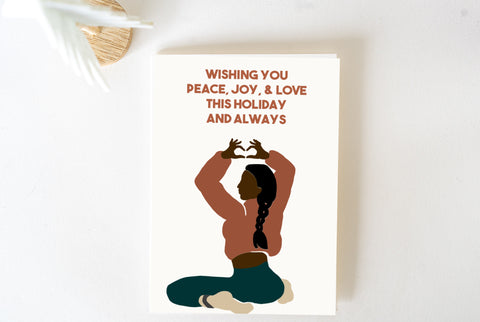 Dreaming of a Melanated Holiday - Boxed Greeting Card Set